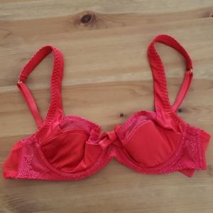 Red Agent Provocateur Bra